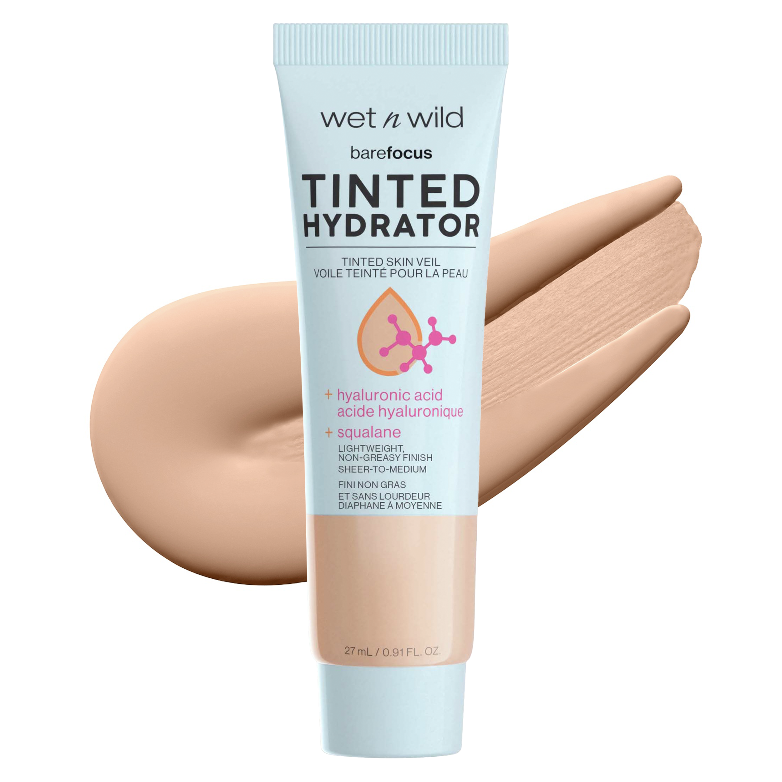 Bare Focus Tinted Hydrator Tinted Skin Veil | Light