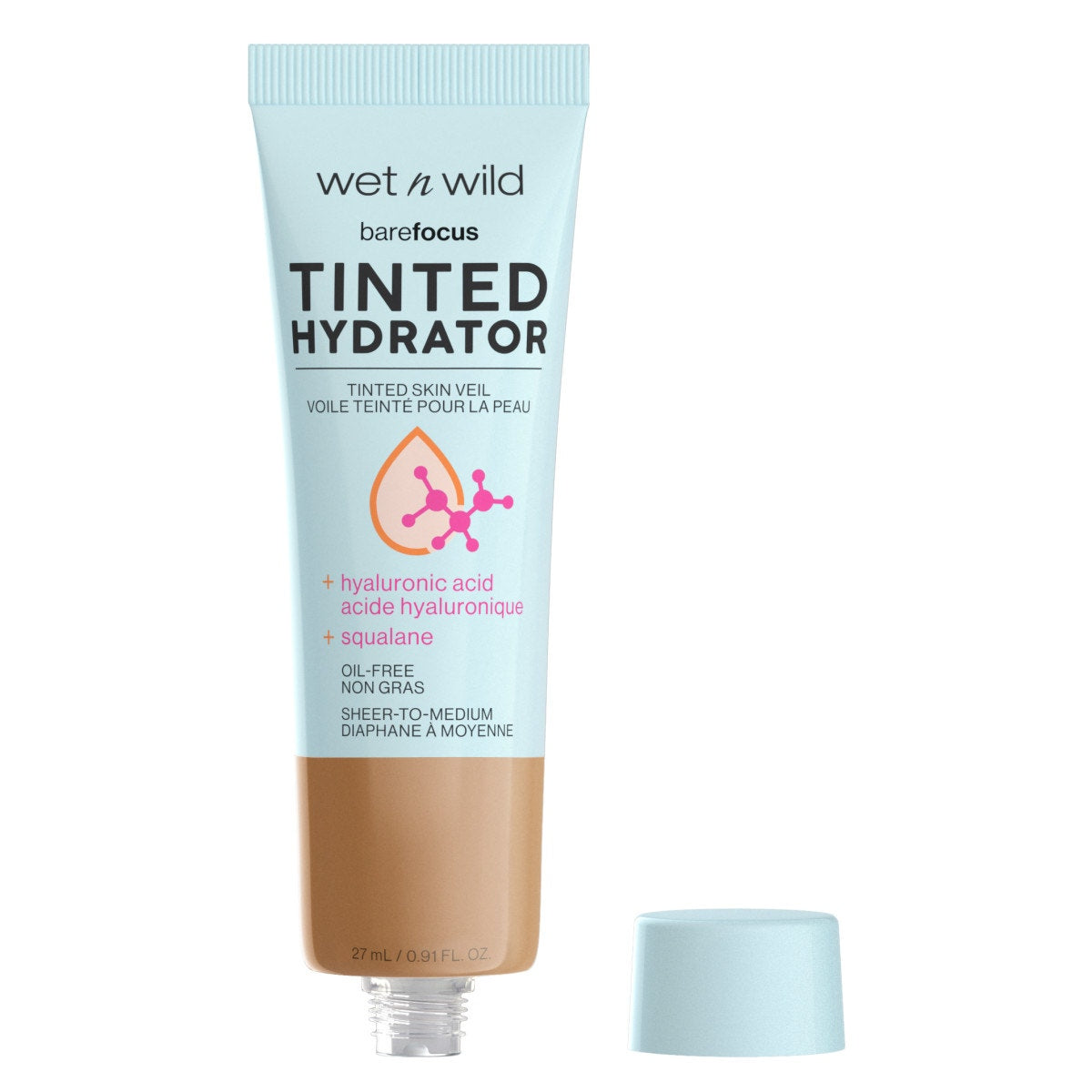 Bare Focus Tinted Hydrator Tinted Skin Veil | Medium Deep - Image 3