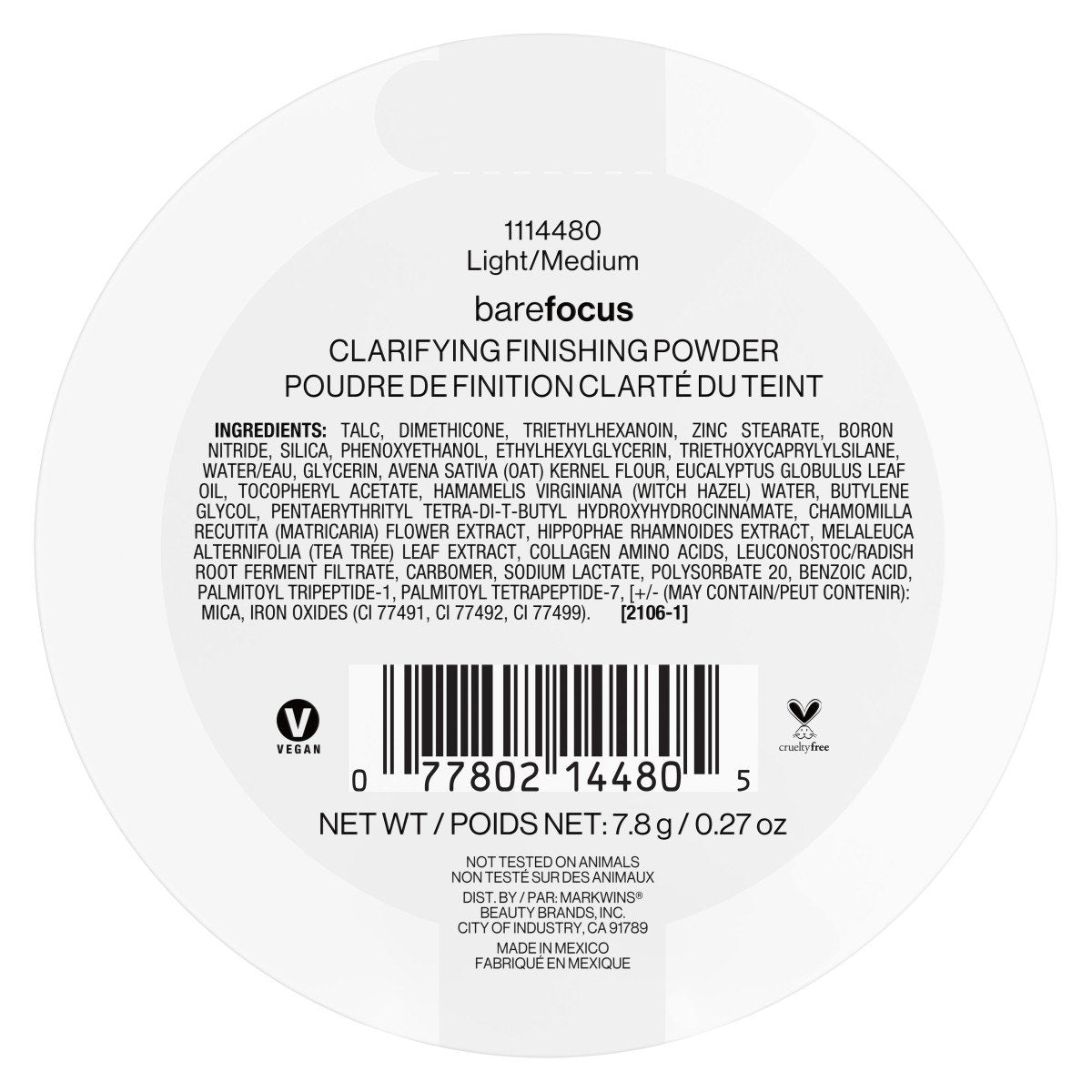 Bare Focus Clarifying Finishing Powder | Light-Medium - Image 6