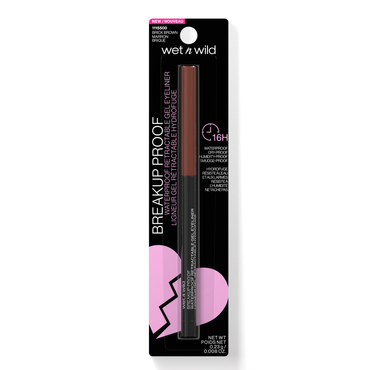 Breakup Proof Waterproof Retractable Gel Eyeliner | Brick Brown - Image 4