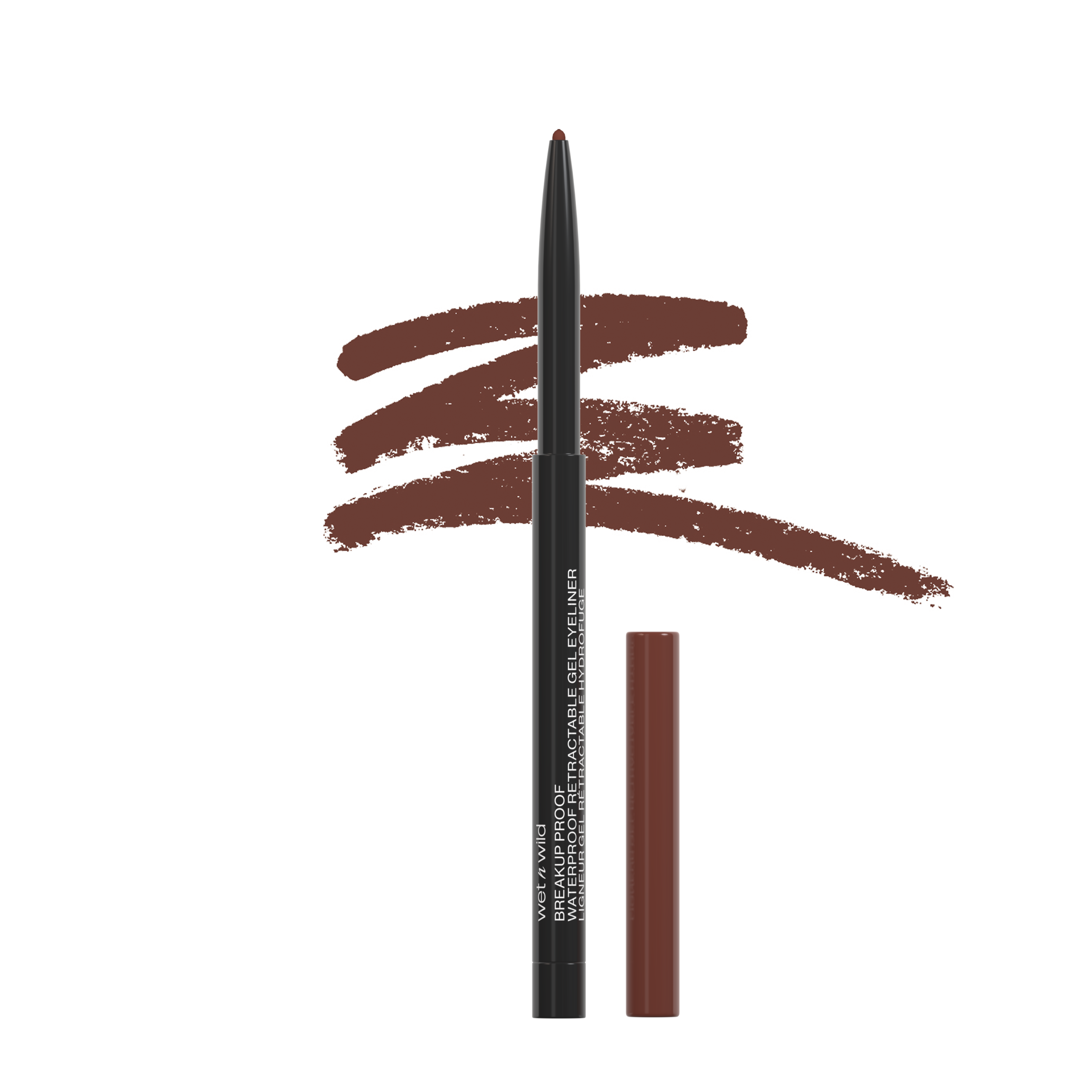 Breakup Proof Waterproof Retractable Gel Eyeliner | Brick Brown