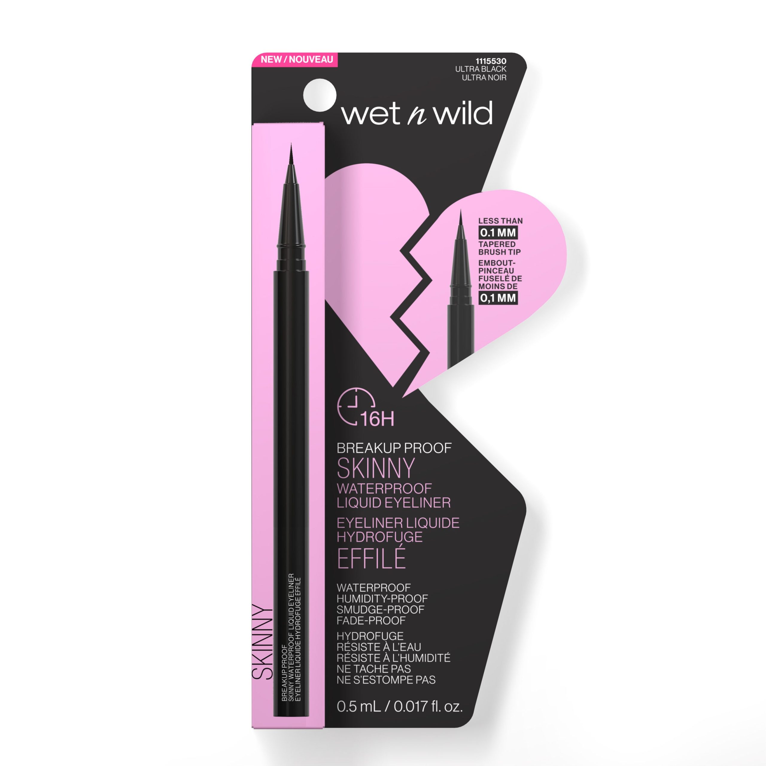 Breakup Proof Skinny Waterproof Liquid Eyeliner - Image 7