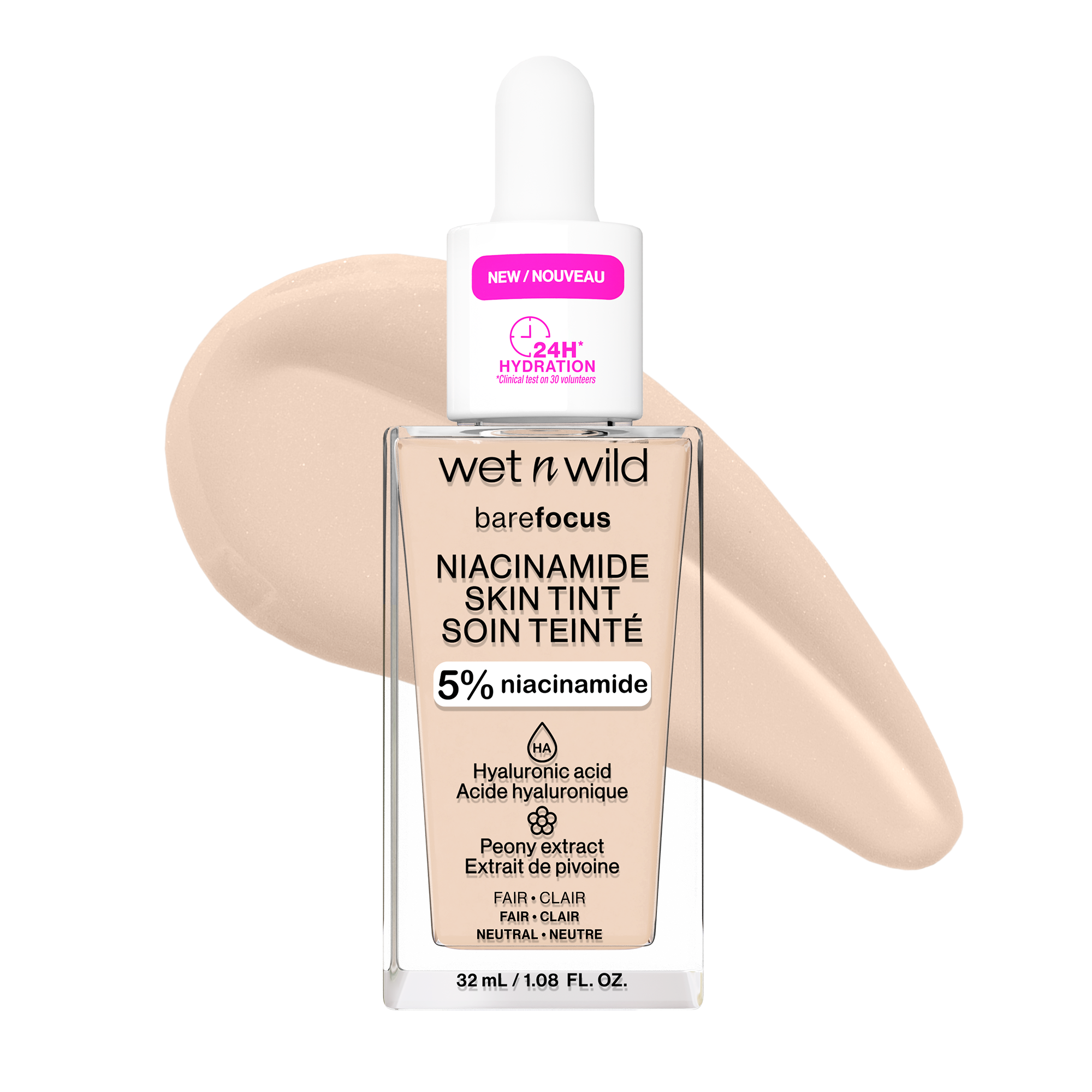 Bare Focus Niacinamide Skin Tint | Fair