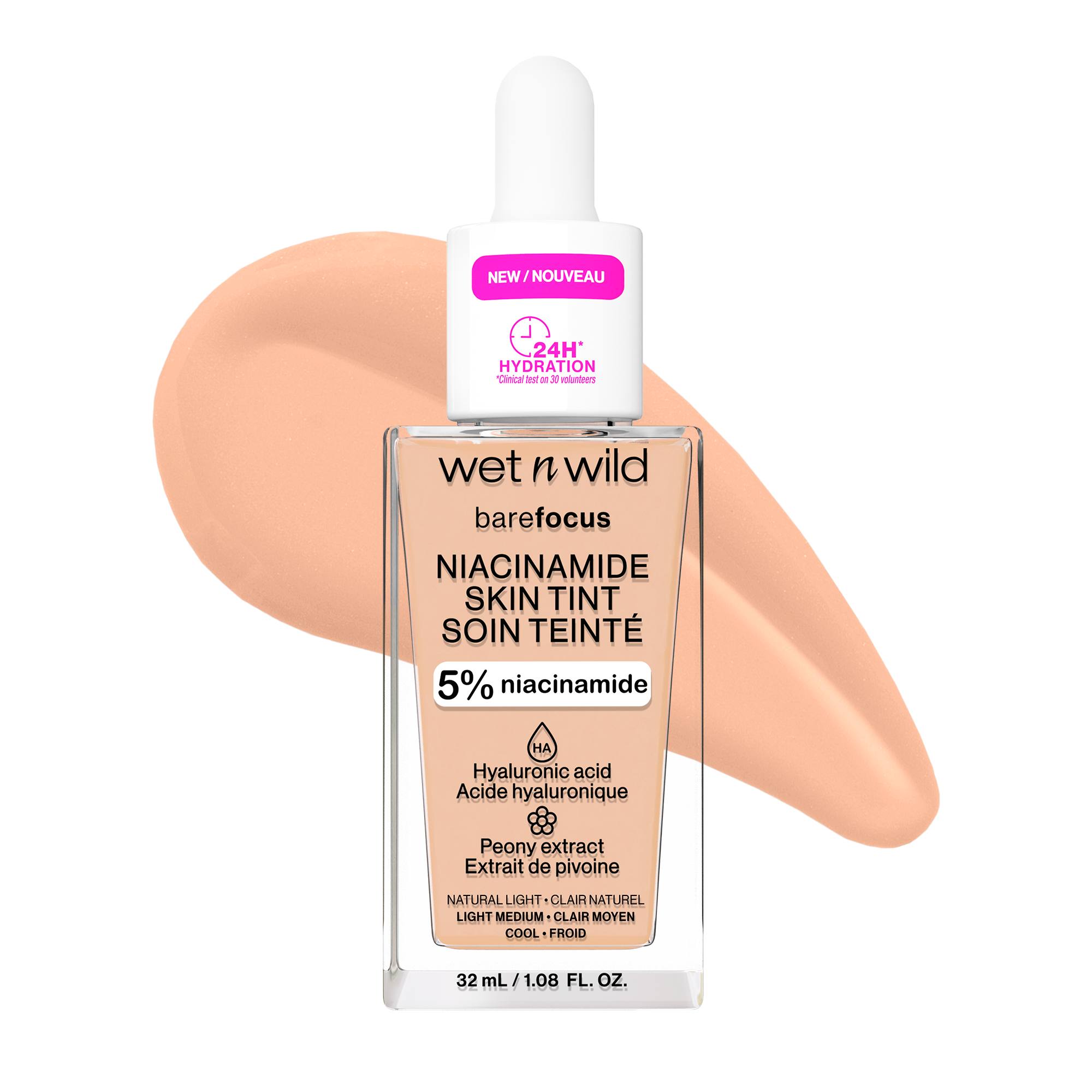 Bare Focus Niacinamide Skin Tint | Natural Light