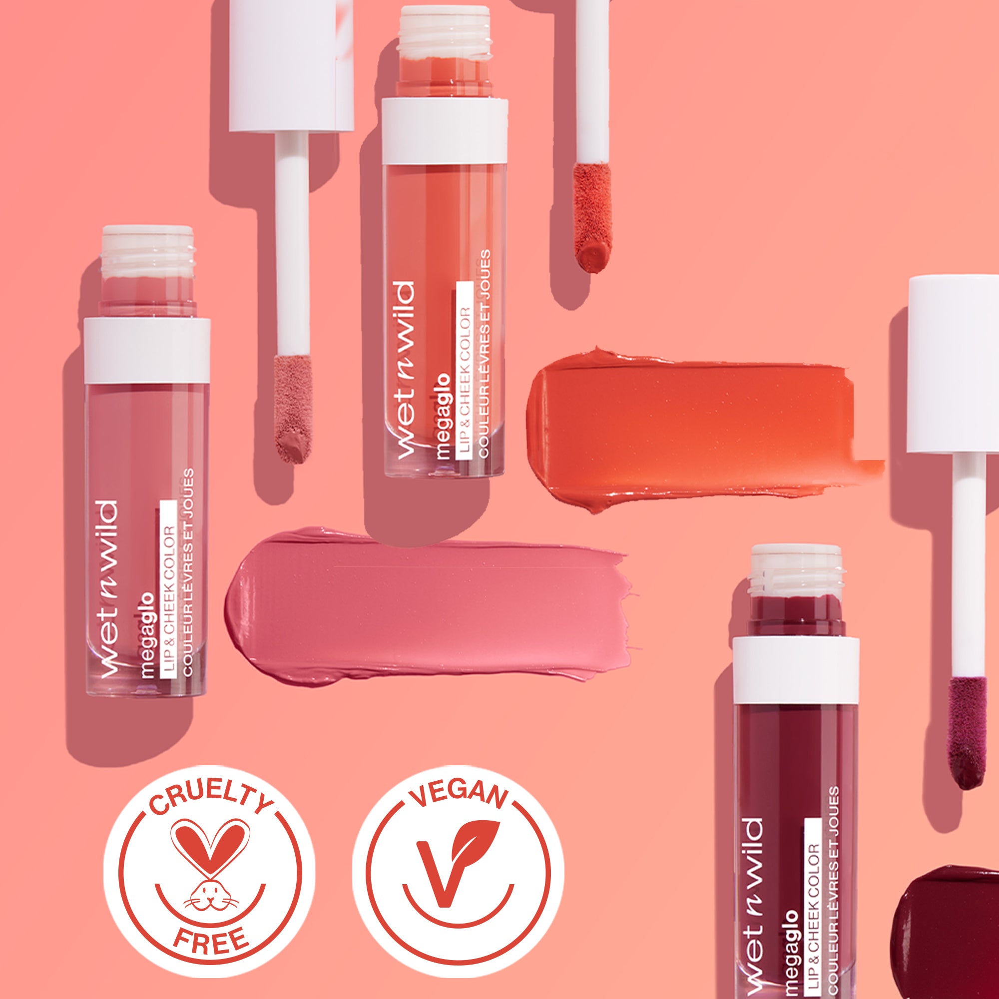 Mega Glo Lip & Cheek Color | Coral Dream - Image 6