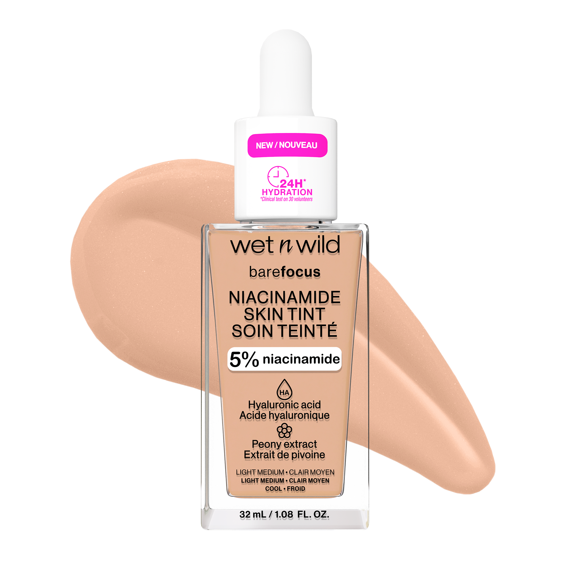 Bare Focus Niacinamide Skin Tint | Light Medium