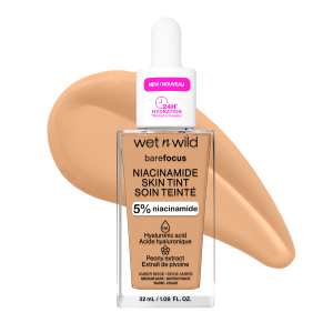 Bare Focus Niacinamide Skin Tint | Amber Beige