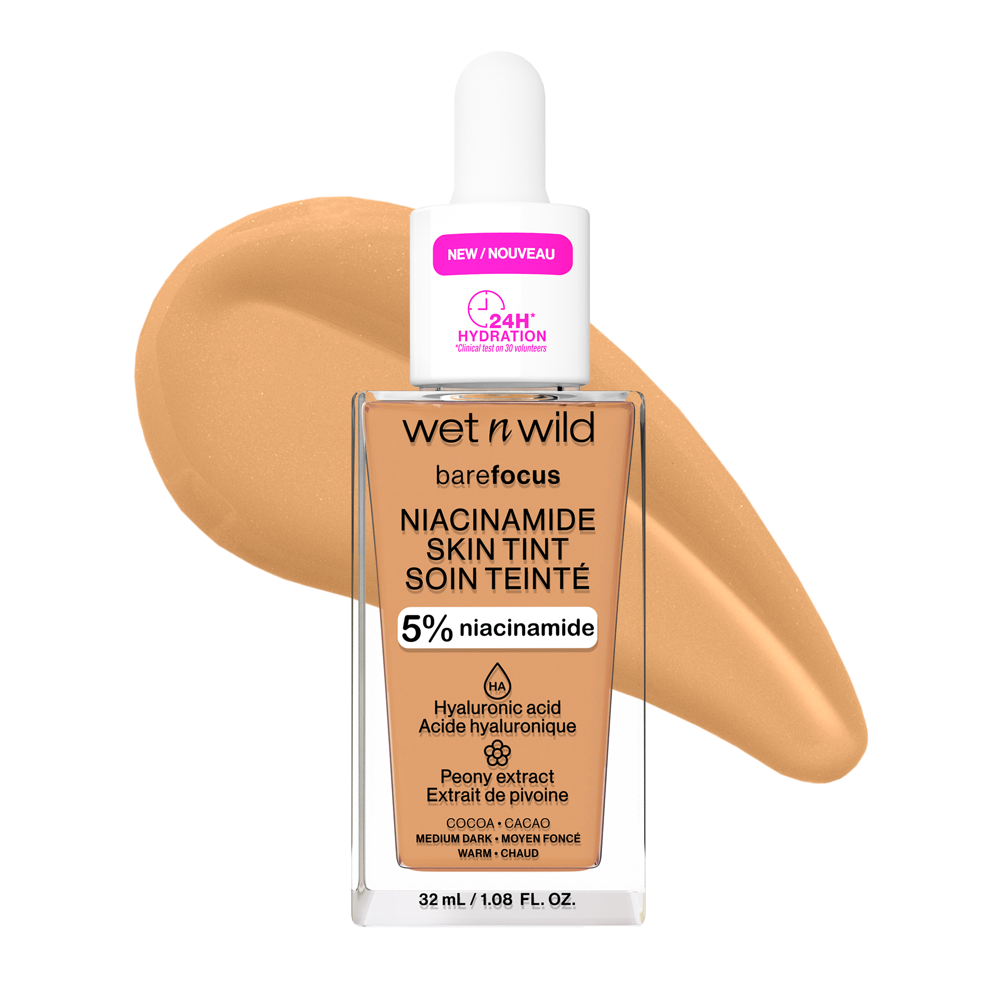 Bare Focus Niacinamide Skin Tint | Cocoa