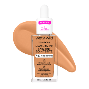 Bare Focus Niacinamide Skin Tint | Deep Tan