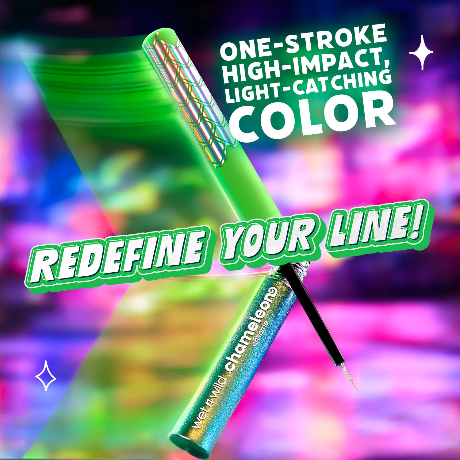 Chameleon Chrome Liquid Eyeliner | Astro Pulse - Image 3