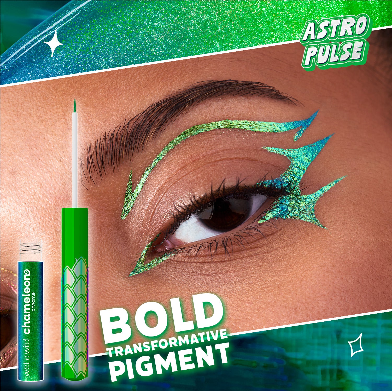 Chameleon Chrome Liquid Eyeliner | Astro Pulse - Image 4
