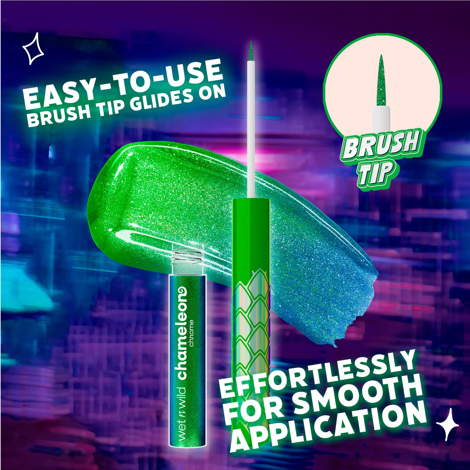 Chameleon Chrome Liquid Eyeliner | Astro Pulse - Image 6