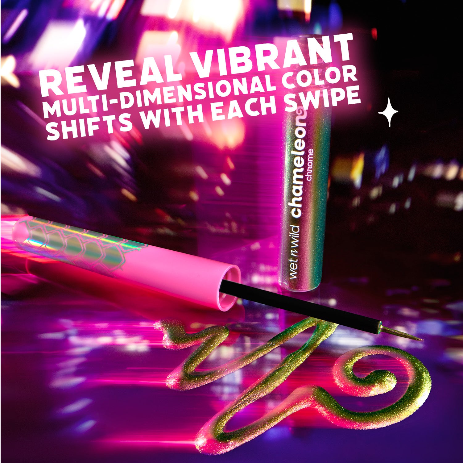 Chameleon Chrome Liquid Eyeliner | Galaxy Dancer - Image 5
