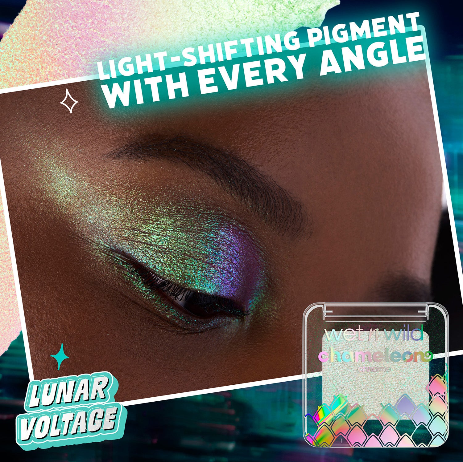Chameleon Chrome Eyeshadow | Lunar Voltage - Image 4