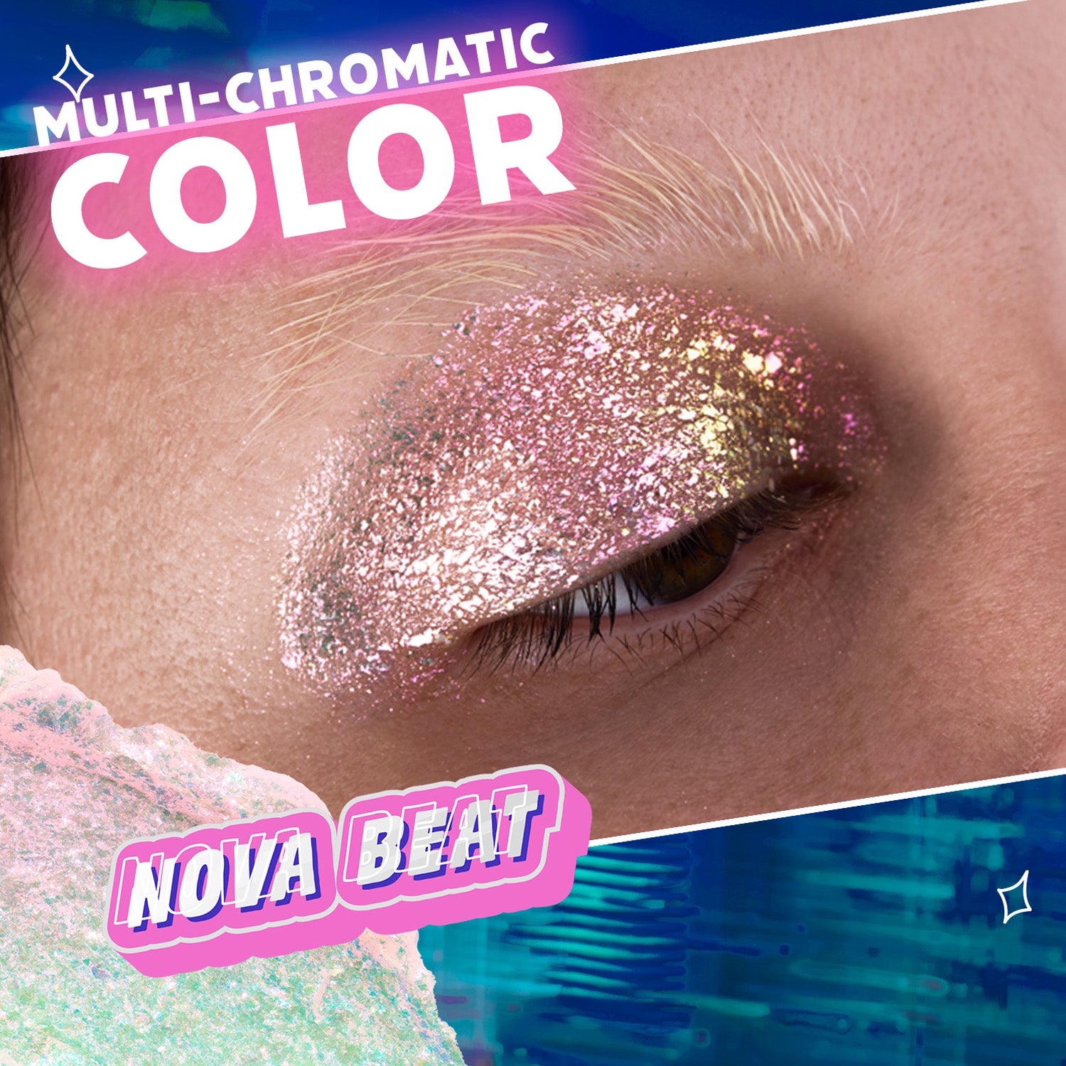 Chameleon Chrome Eyeshadow Foil | Nova Beat - Image 4