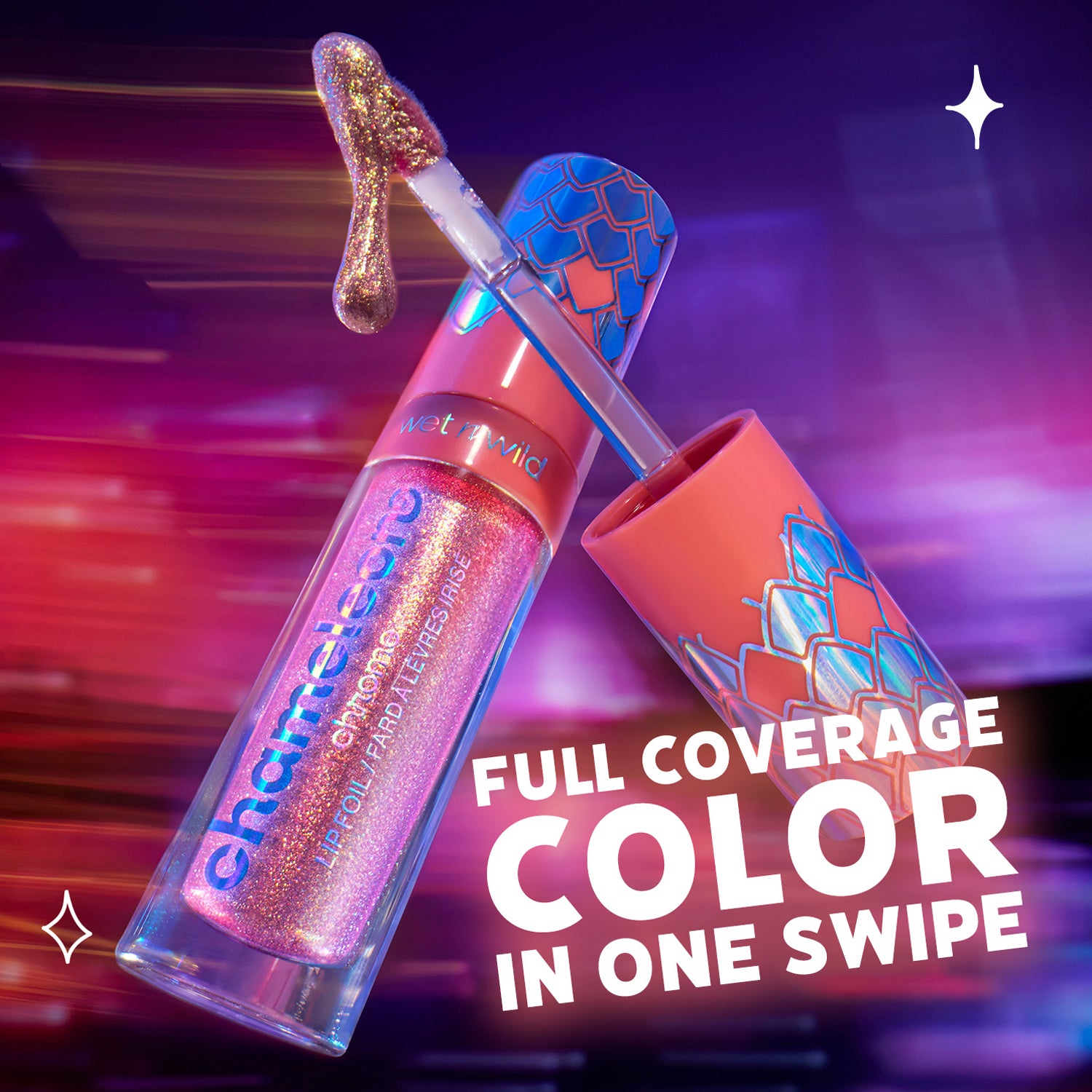 Chameleon Chrome Lip Foil | Moonshift Bloom - Image 3