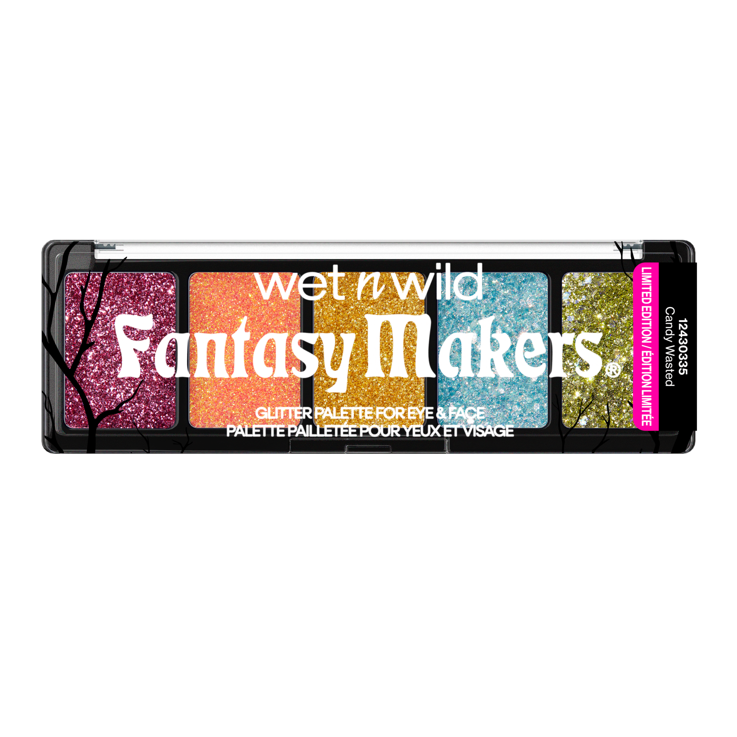 GLITTER PALETTE FOR EYE & FACE | CANDY WASTED