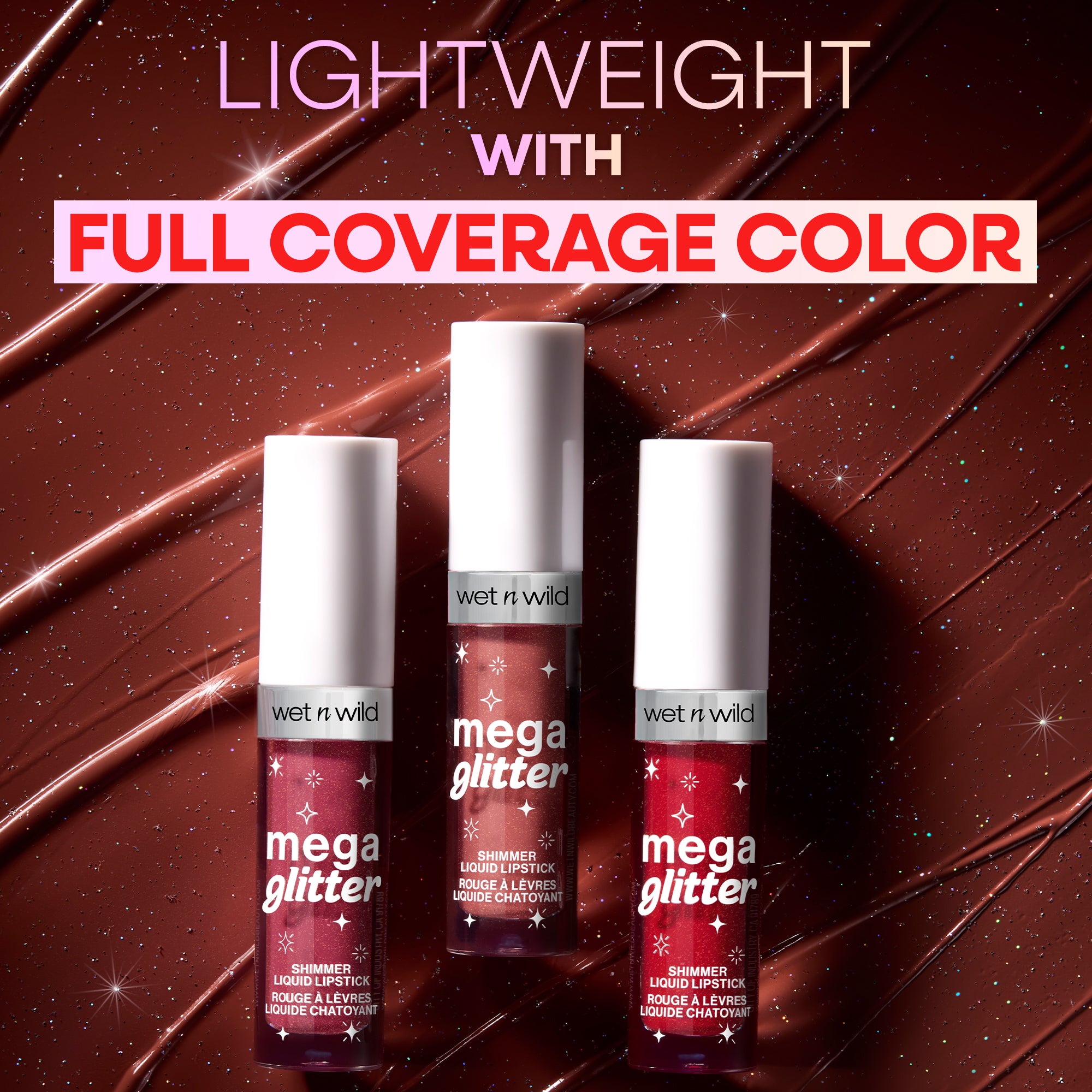 Mega Glitter Shimmer Liquid Lipstick | Pink Future - Image 5