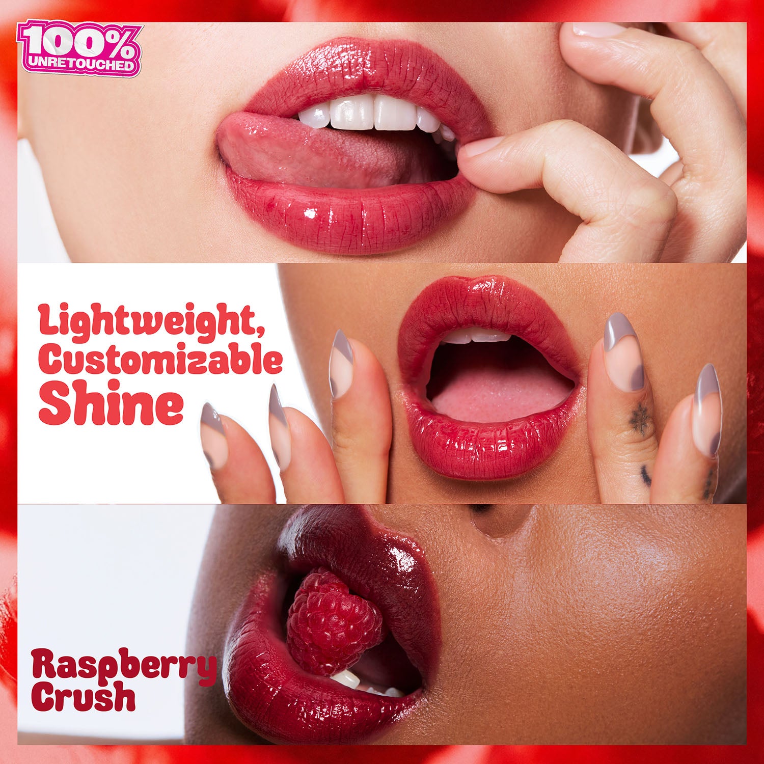 Jelly Drip Lip Glaze | Raspberry Crush - Image 4