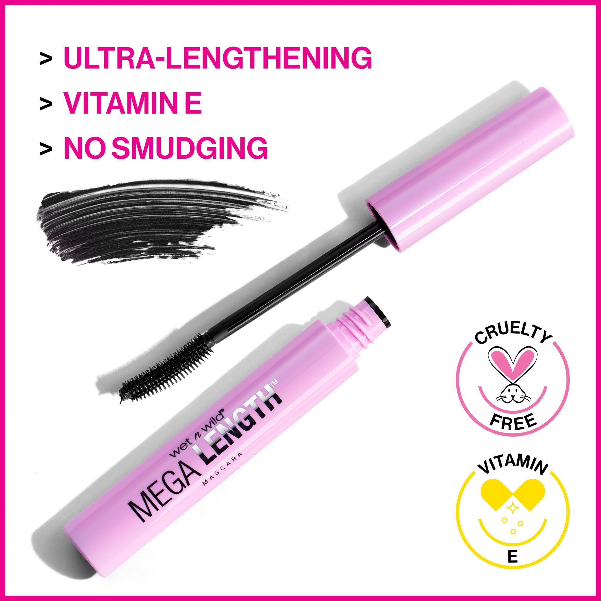 Mega Length Mascara - Black - Image 3