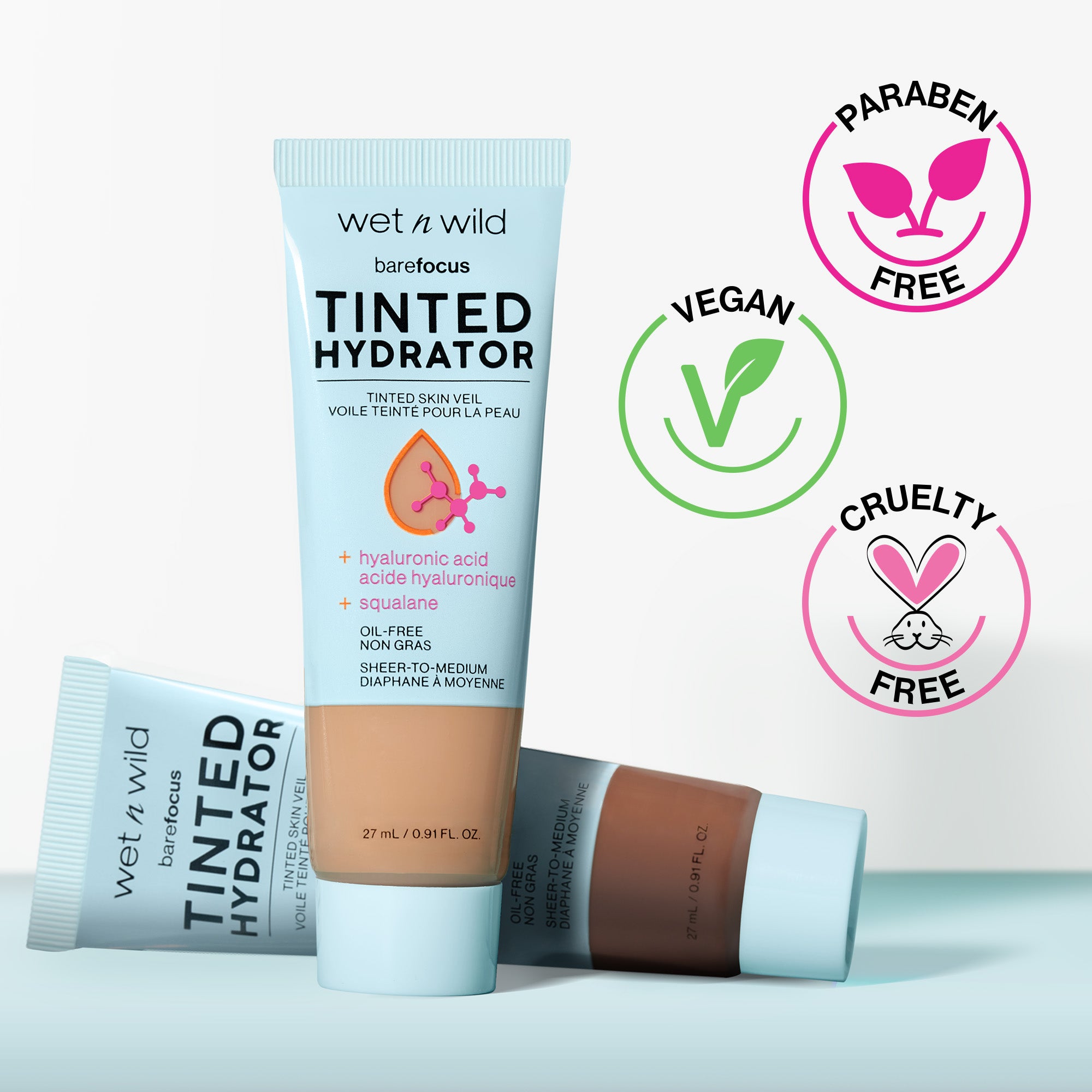 Bare Focus Tinted Hydrator Tinted Skin Veil | Medium Deep - Image 9