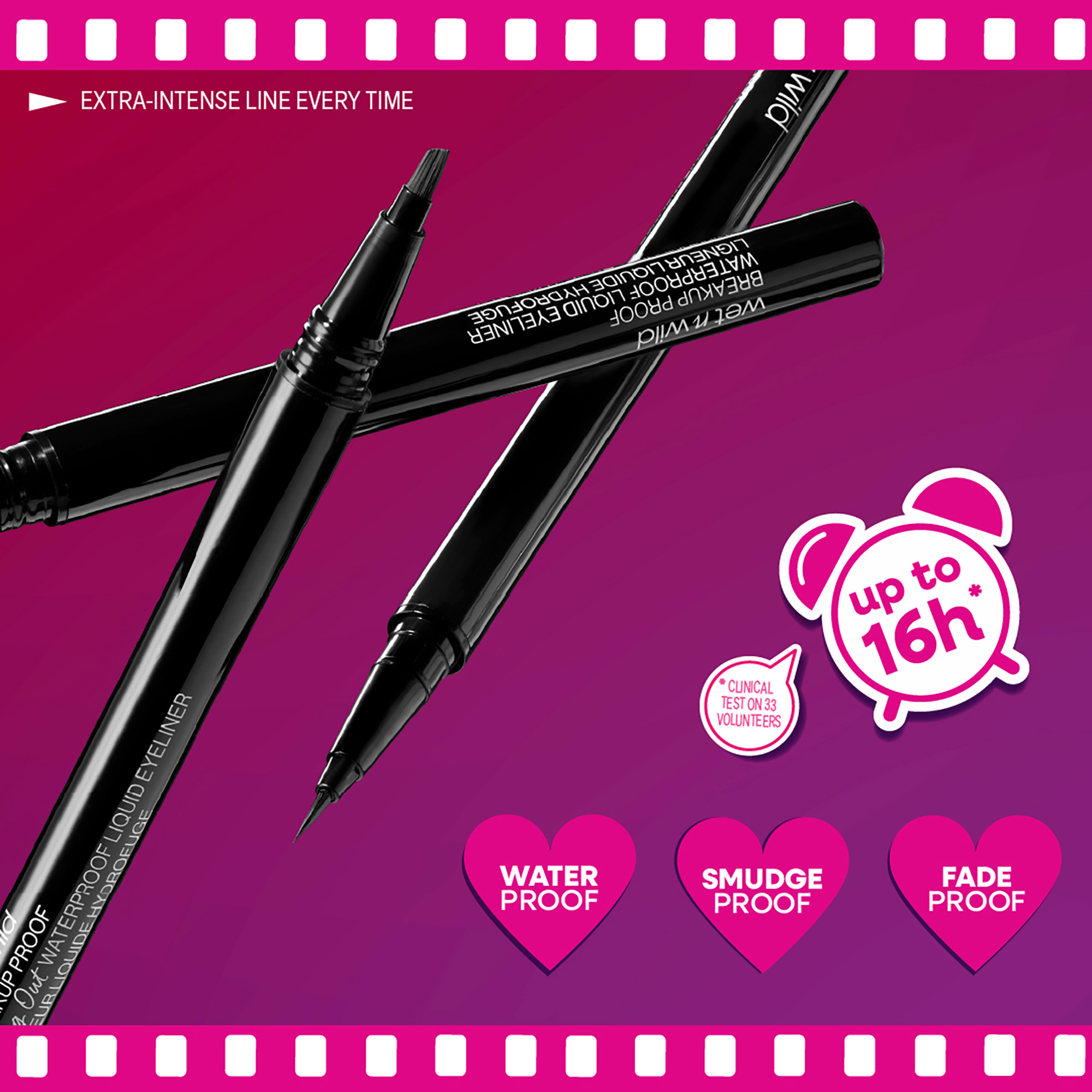 Breakup Proof Waterproof Liquid Eyeliner | Black - Image 4