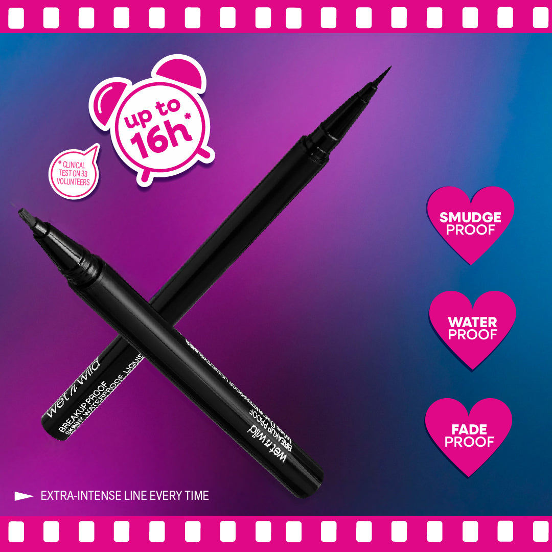 Breakup Proof Skinny Waterproof Liquid Eyeliner - Image 2