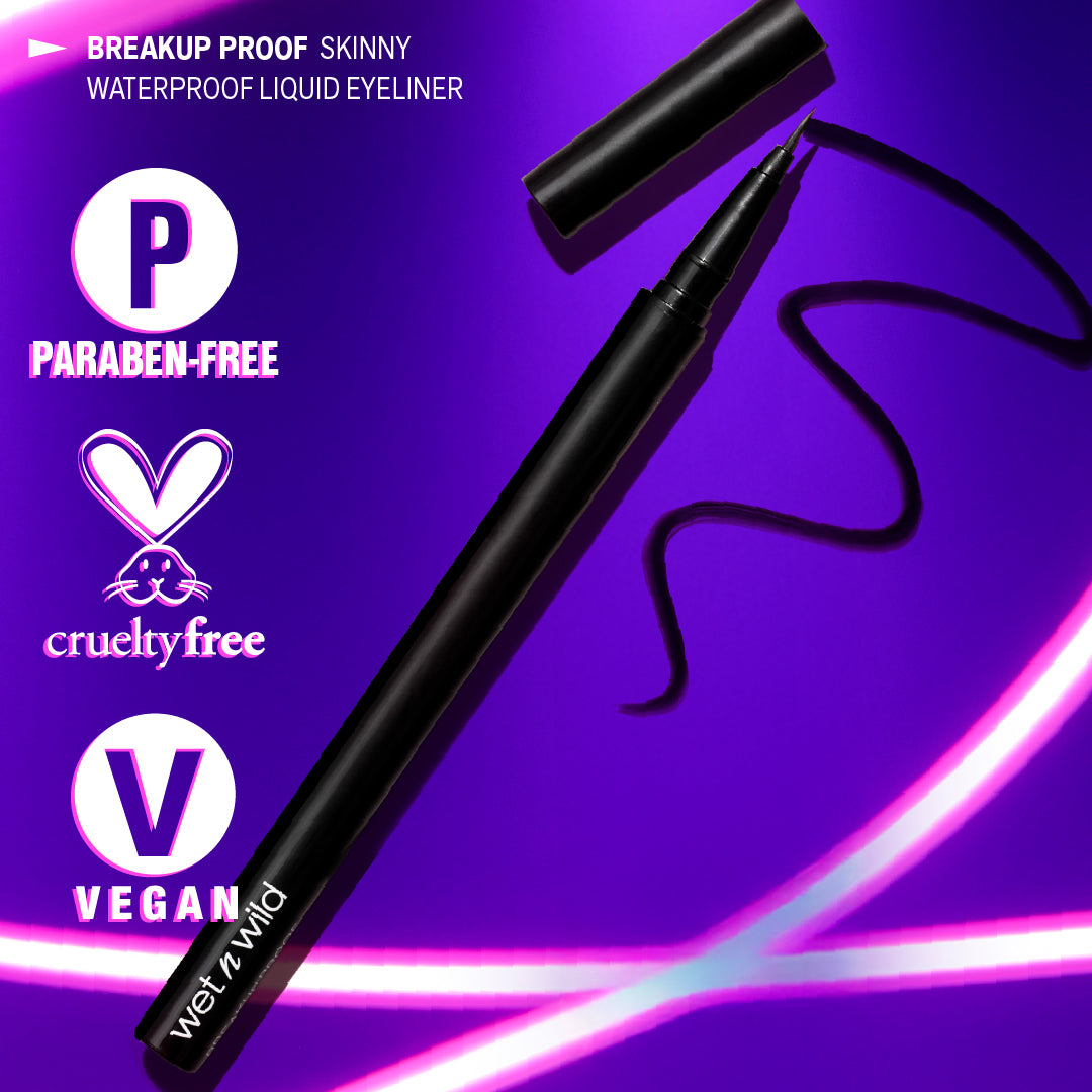 Breakup Proof Skinny Waterproof Liquid Eyeliner - Image 5
