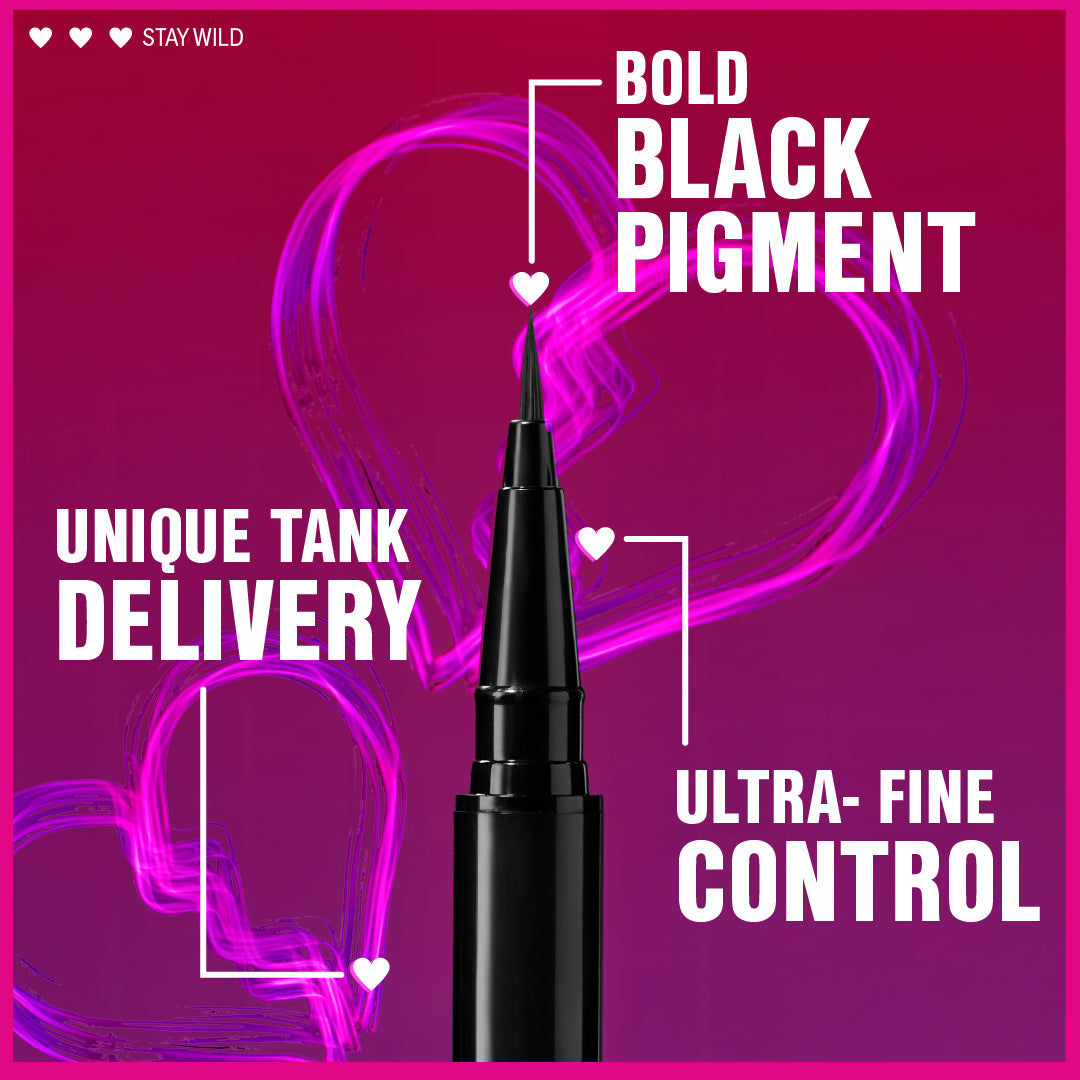 Breakup Proof Skinny Waterproof Liquid Eyeliner - Image 3