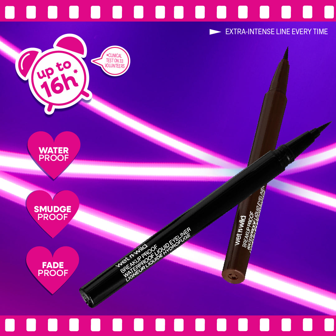 Breakup Proof Waterproof Liquid Eyeliner | Brown - Image 2