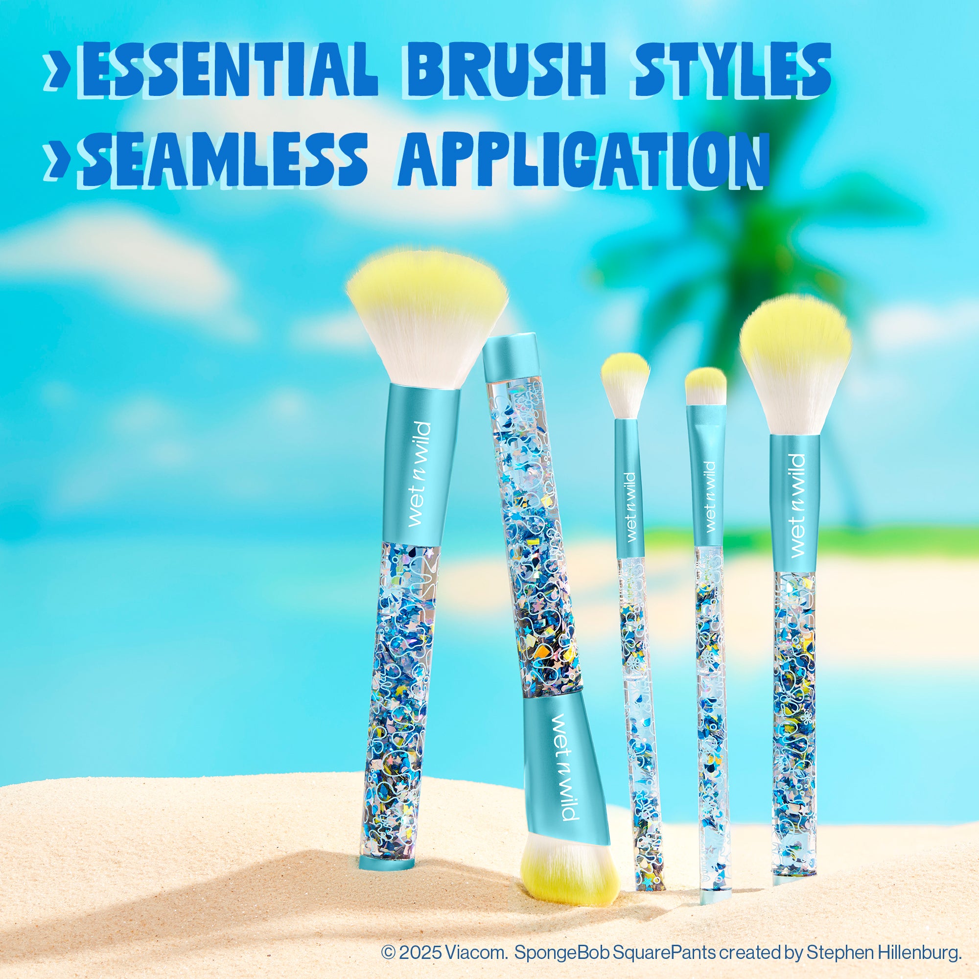 The Water's Fine! 5-Piece Makeup Brush Set - Image 2