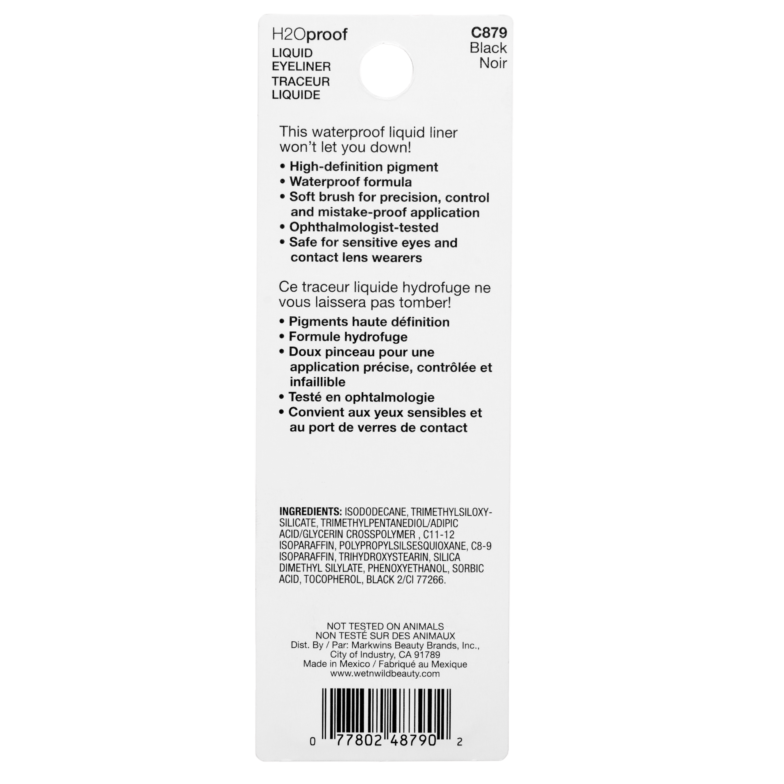 H2O PROOF LIQUID EYELINER | BLACK - Image 7